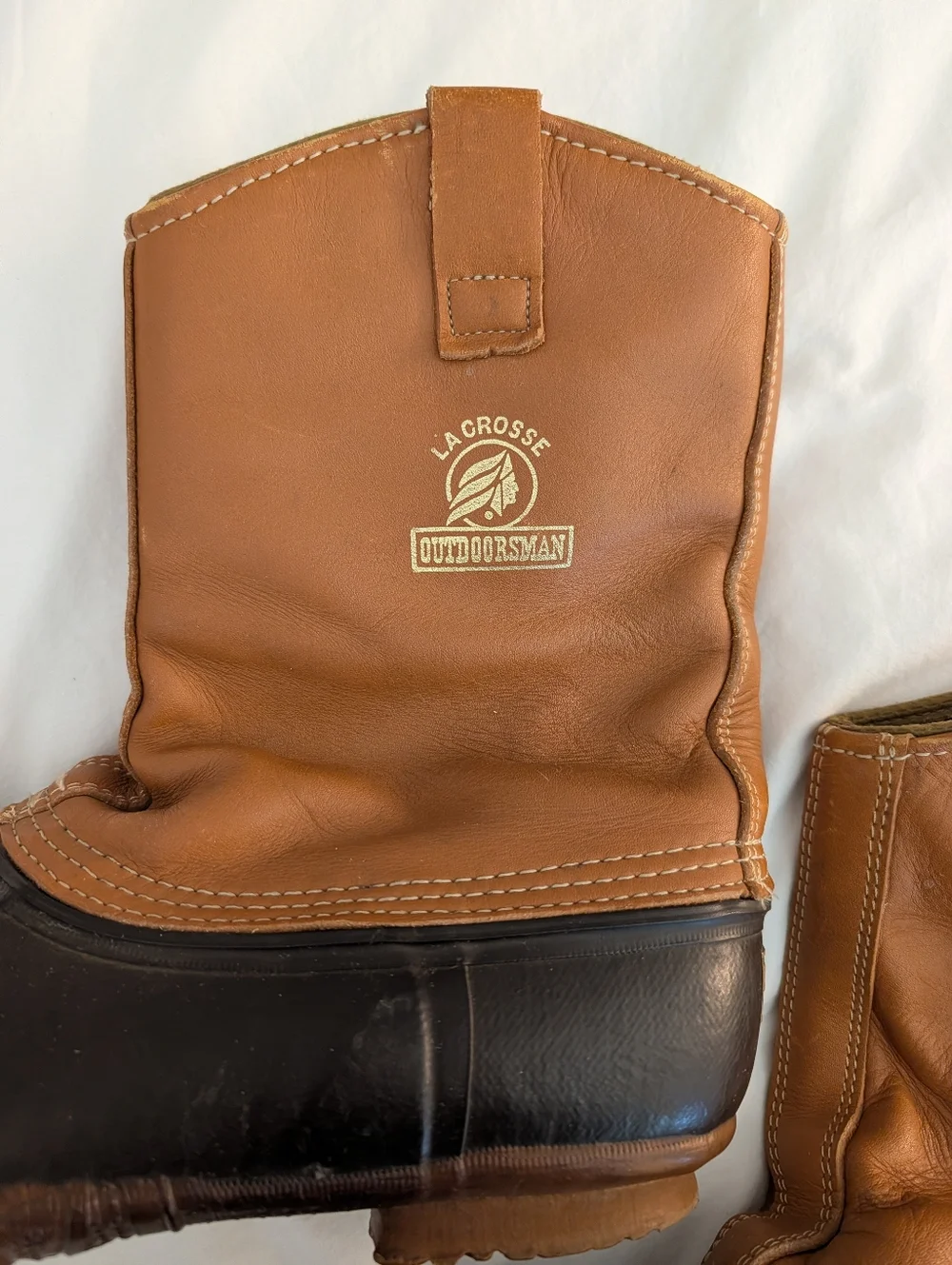 La Crosse Leather Outdoorsman Waterproof Workboot Steel Shank Thinsulate Size 10
